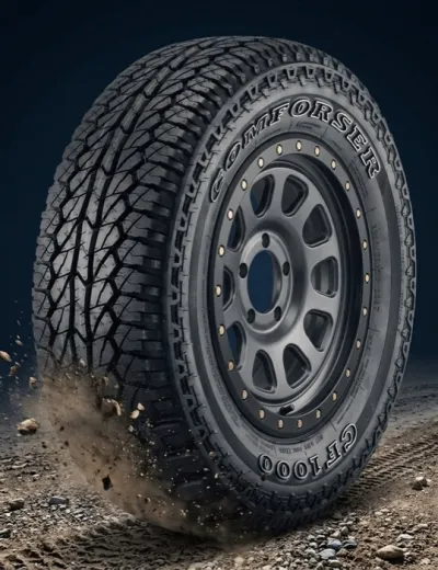 Pneu 235/70R16 Comforser CF1000 104S Letras brancas